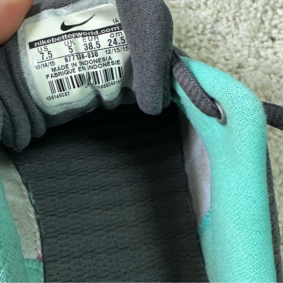 NIKE Orive Grey Teal  WOMEN'S  SHOES   Size 7.5 - Picture 7 of 7
